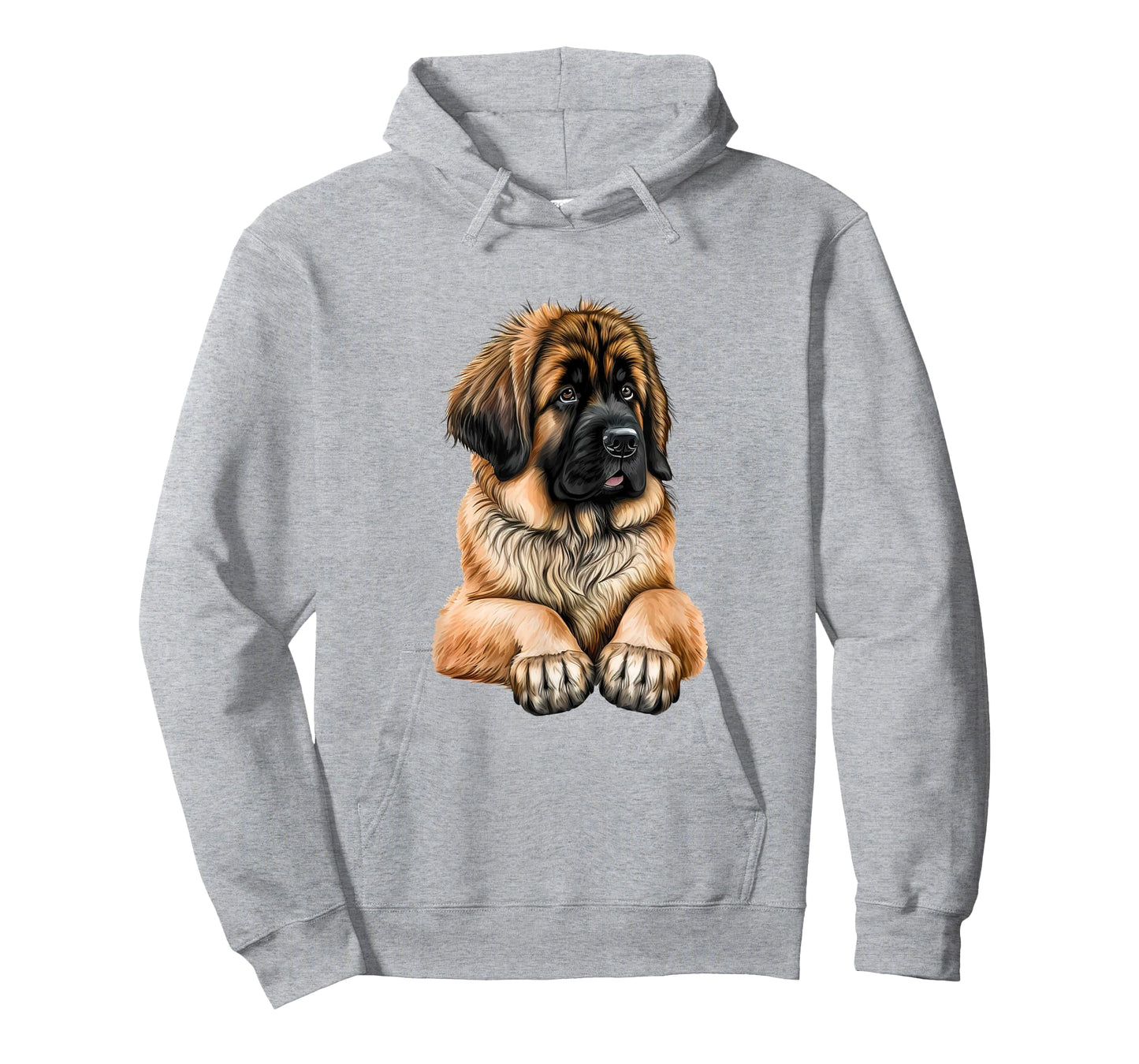 Adorable Leonberger Illustration Perfect for Dog Enthusiasts T-Shirt