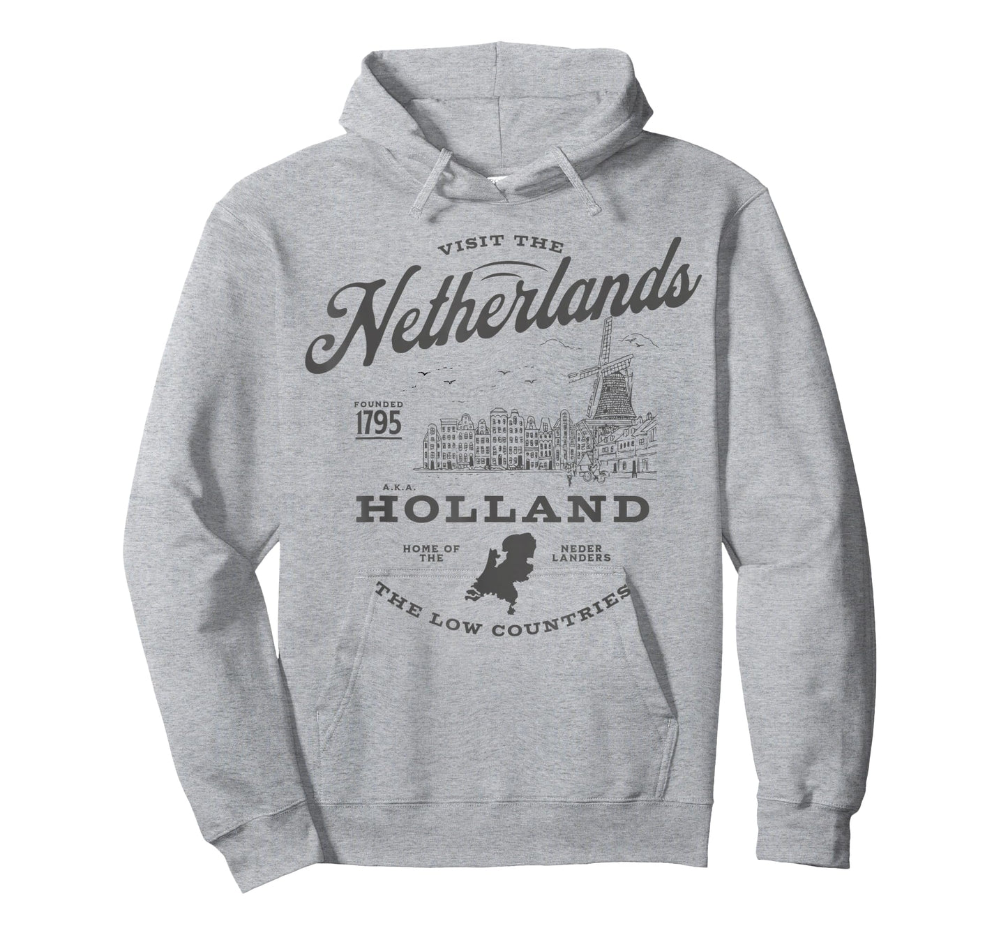 Visit The Netherlands Est 1795 The Low Countries Holland T-Shirt
