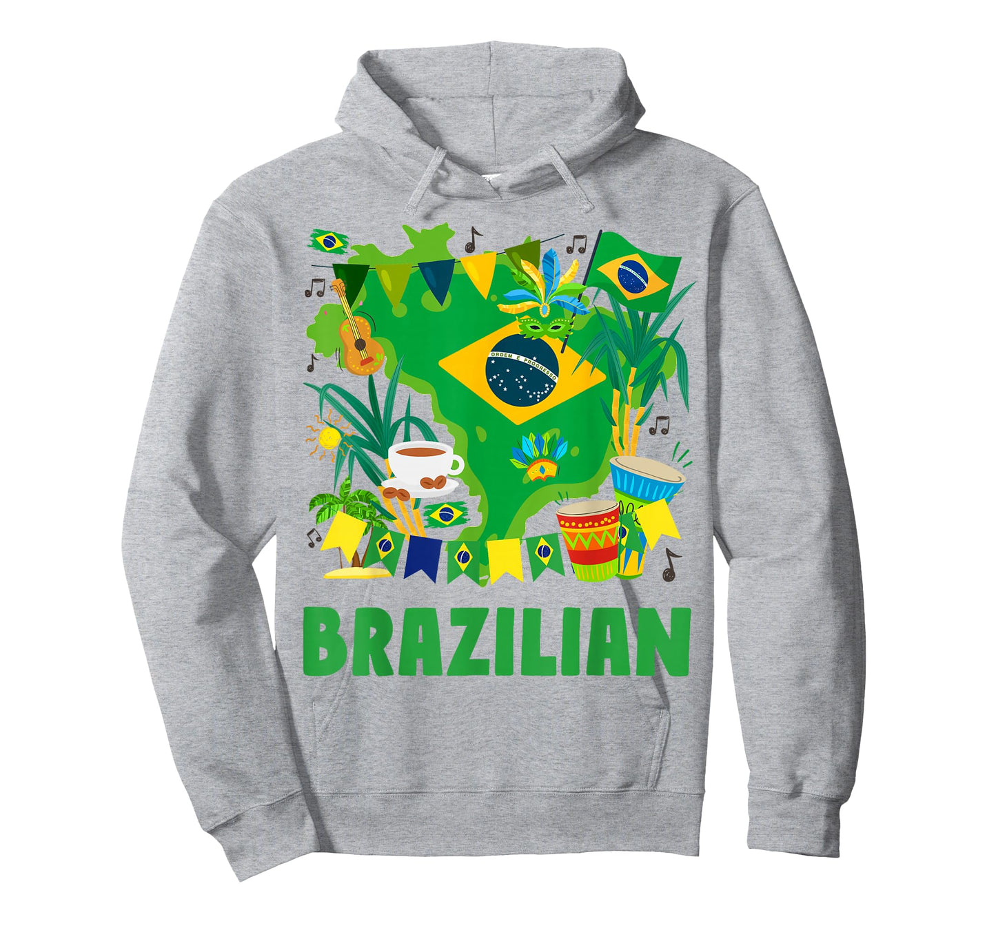 Brazil Flag Outfit Idea For Kids Brasil & Brazilian Flag T-Shirt