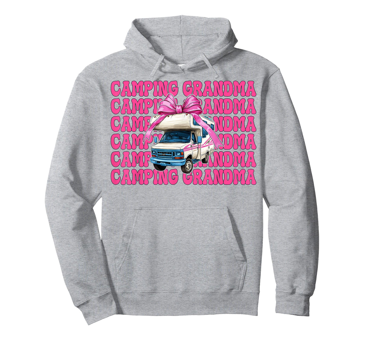 Camping Grandma RV Camping Camper Motorhome Nana Coquette T-Shirt