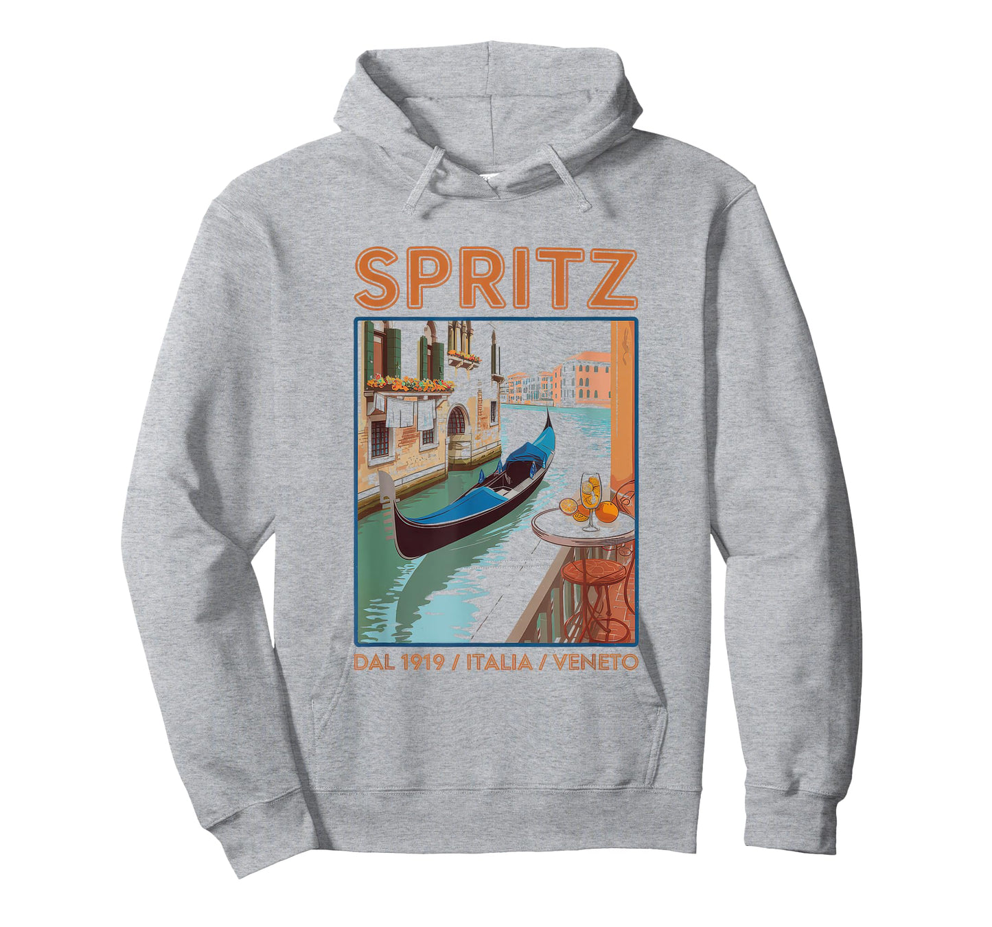 Spritz Veneto Tshirt Italia Vintage Orange Wine Cocktail T-Shirt