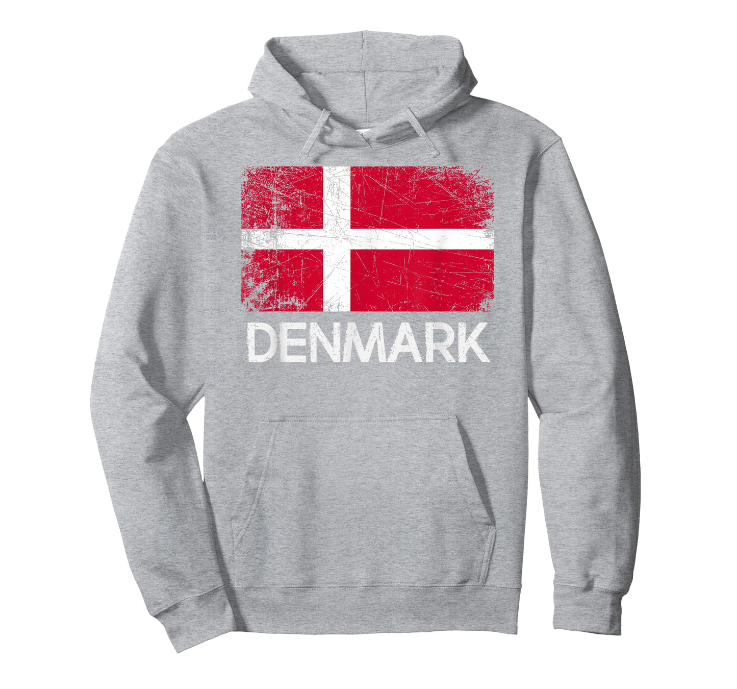 Danish Flag T-Shirt | Vintage Made In Denmark Gift T-Shirt