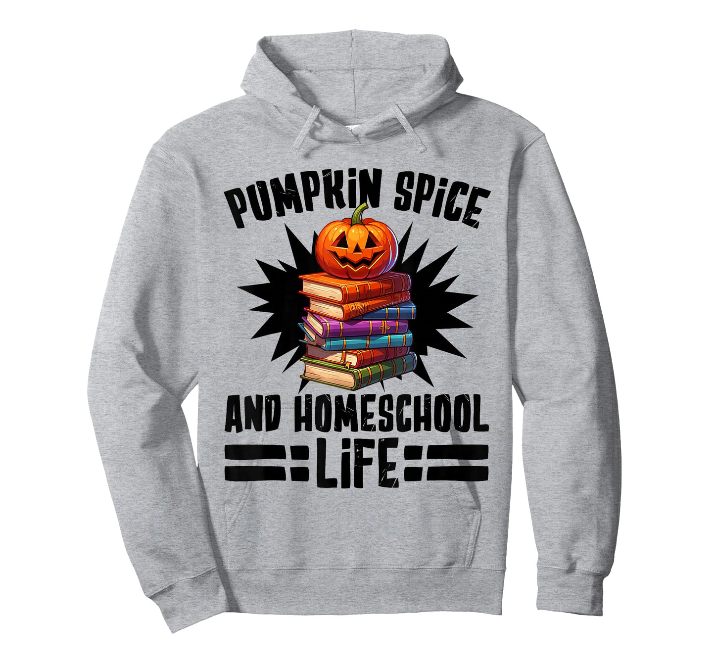 Pumpkin Spice and Homeschool Life Fall Homeschool Teacher T-Shirt