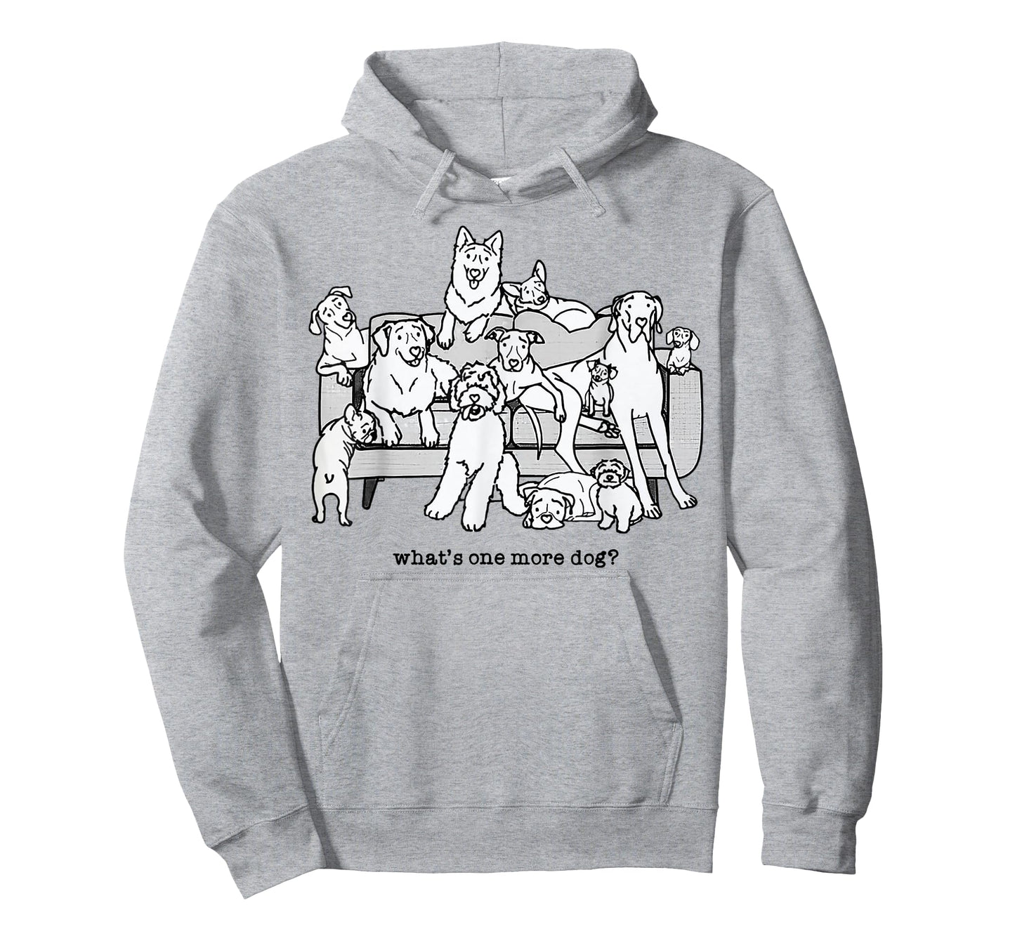 What's One More Dog Funny Group Dogs T-Shirt