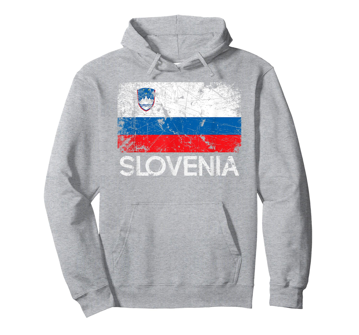 Slovenian Flag T-Shirt | Vintage Made In Slovenia Gift T-Shirt