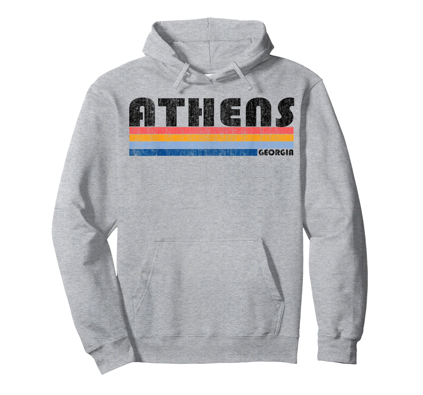 Vintage 1980s Style Athens GA T Shirt T-Shirt
