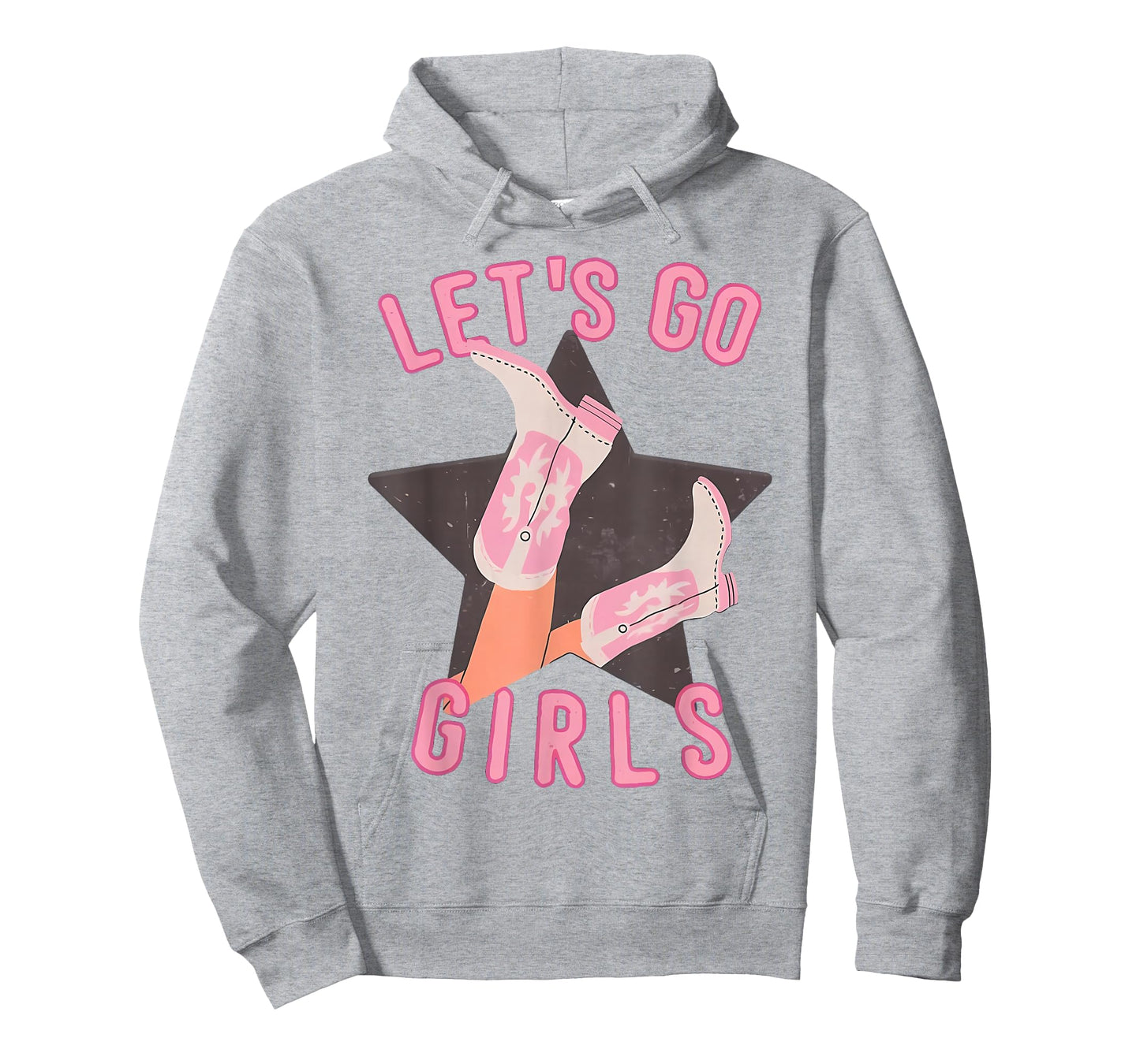 Western Cowgirls Let's Go Girls Country Western Rodeo Women T-Shirt