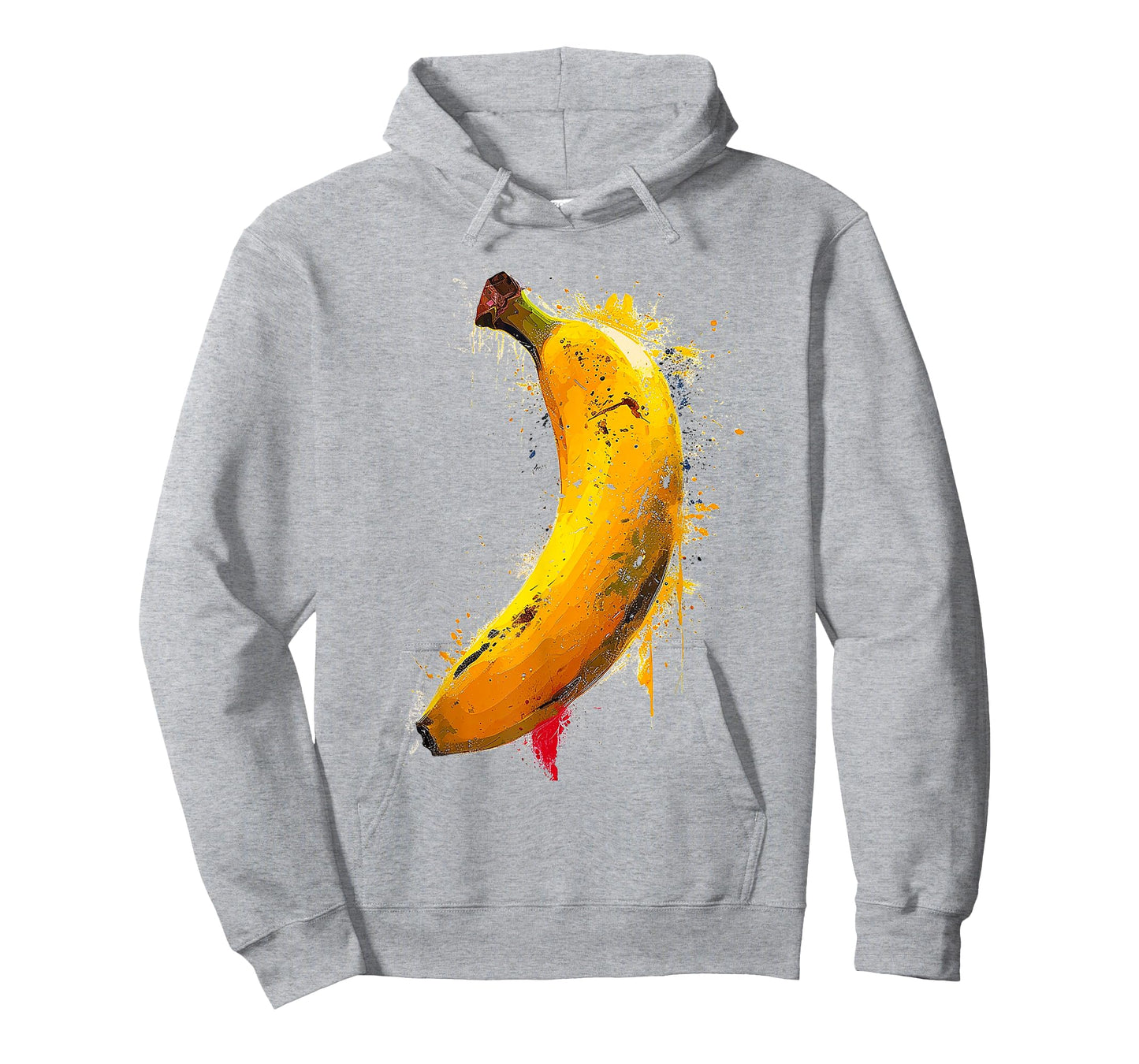 Banana Abstract Graphic Painting Art Fruit Banana T-Shirt