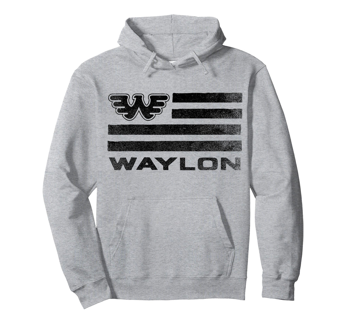 Waylon Jennings - Official Merchandise - Flag T-Shirt