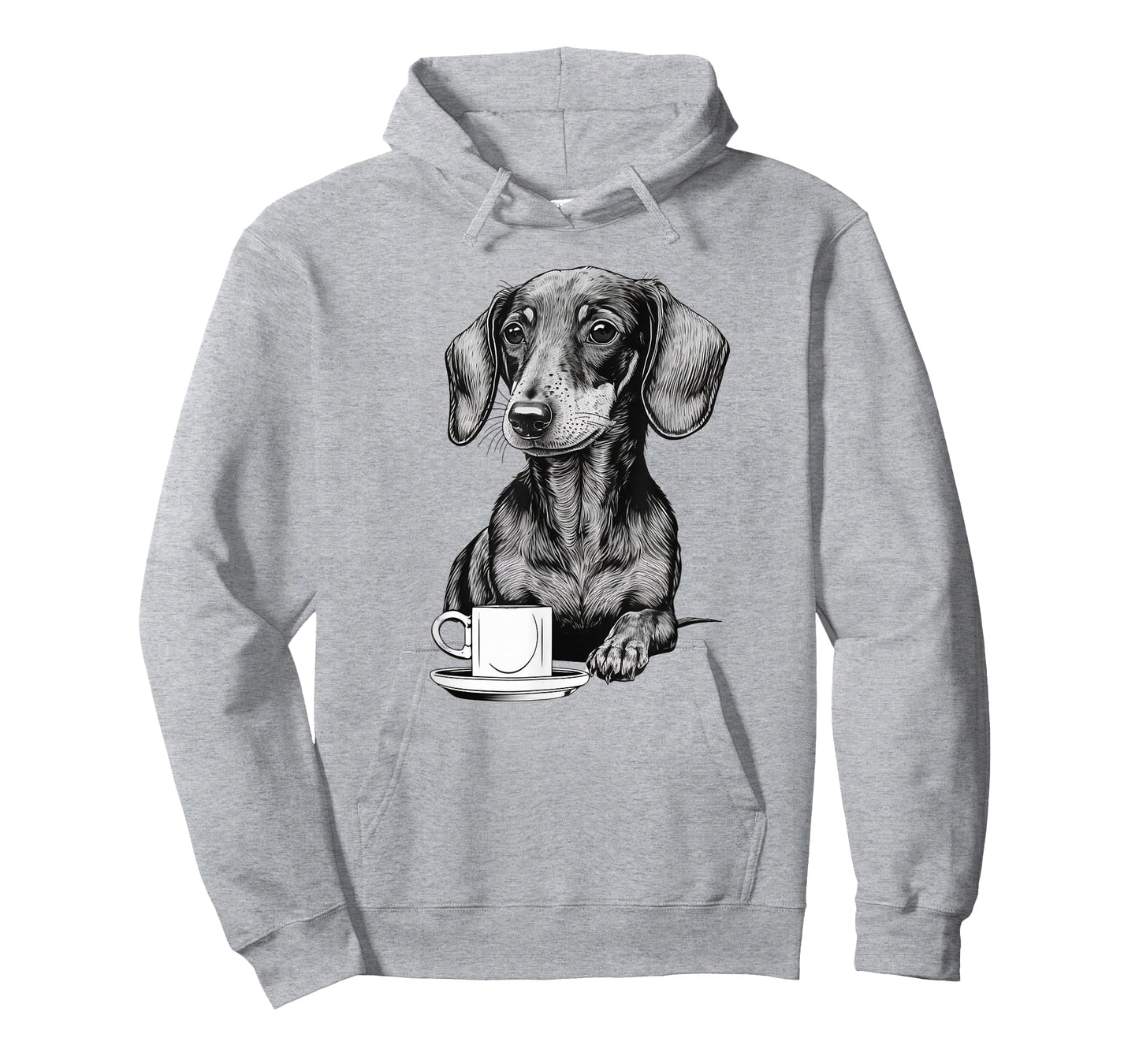 Dachshund Puppy Wiener with Coffee T-Shirt