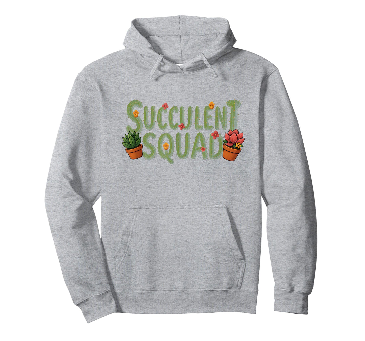 Succulent Squad Funny Plant Lover Cactus T-Shirt