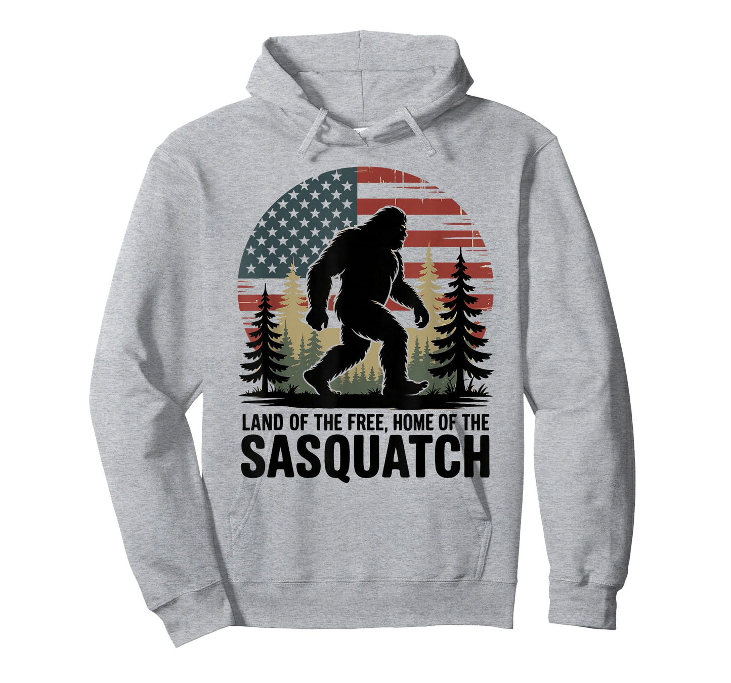 Land of The Free, Home of The Sasquatch T-Shirt