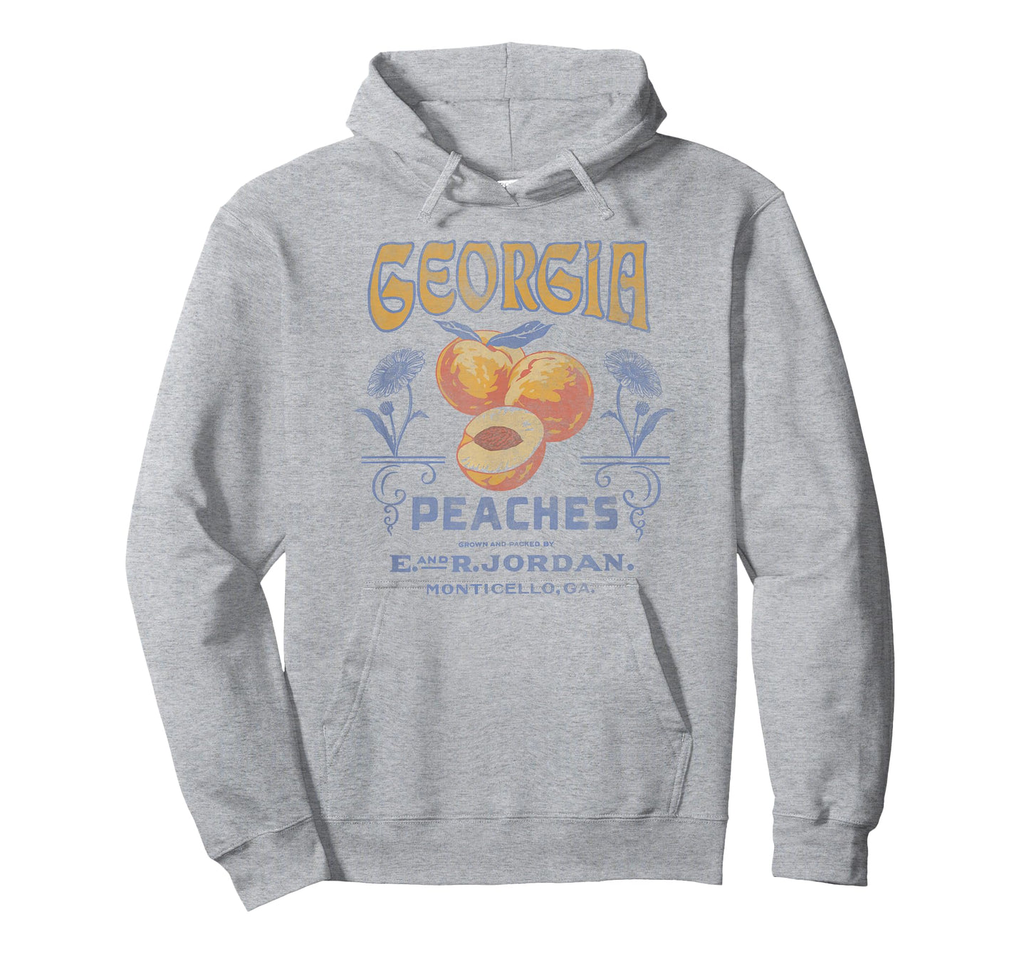 Trendy Georgia Peaches Vintage Poster T-Shirt
