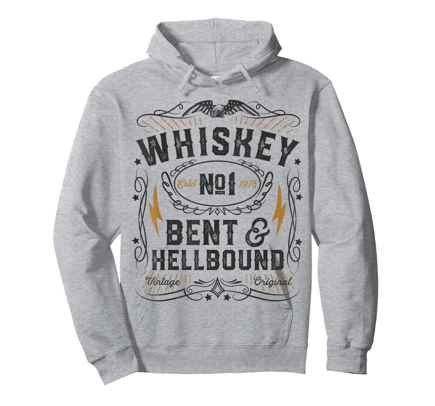 Whiskey Bent and Hellbound Country Music Biker Bourbon Gift T-Shirt
