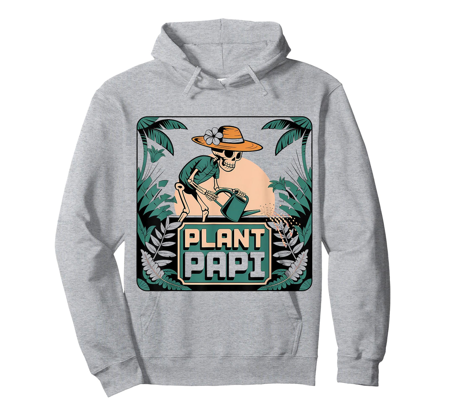 Plant Papi Daddy Gardener Happy Halloween Funny Men Women T-Shirt