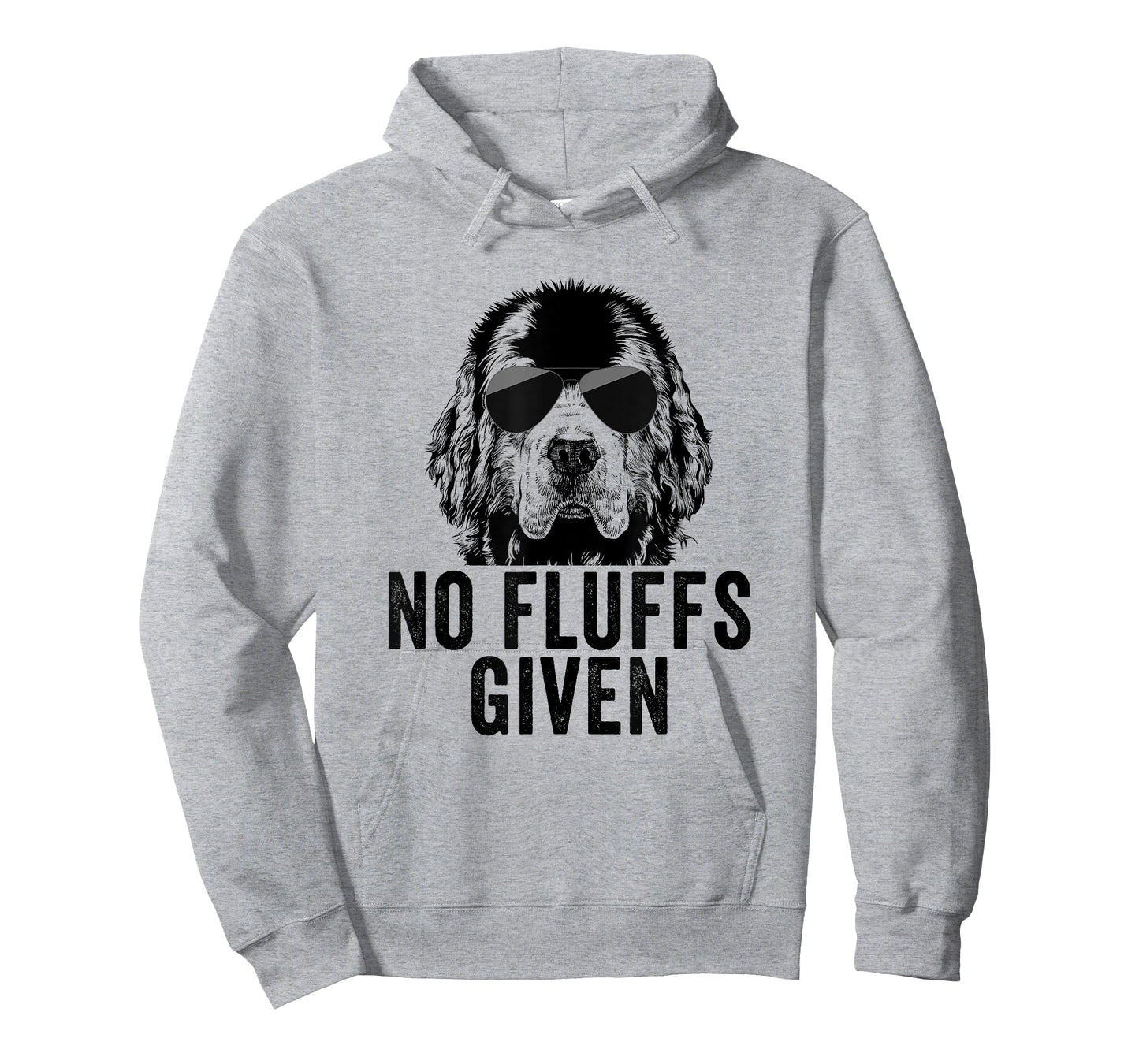 Funny No Fluffs Given Newfie Dog Mom Dad T-Shirt