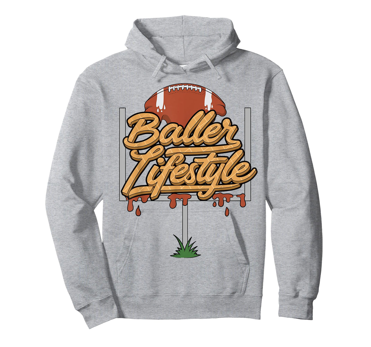 Football Lifestyle Baller Lifestyle Ice Cream Drip Men Boys T-Shirt