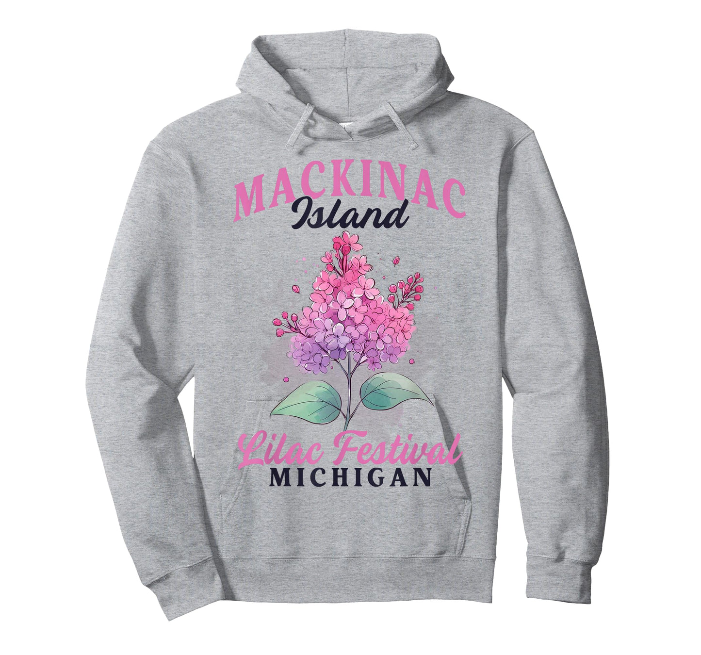 Mackinac Island Michigan Lilacs Lilac Festival State Of MI T-Shirt
