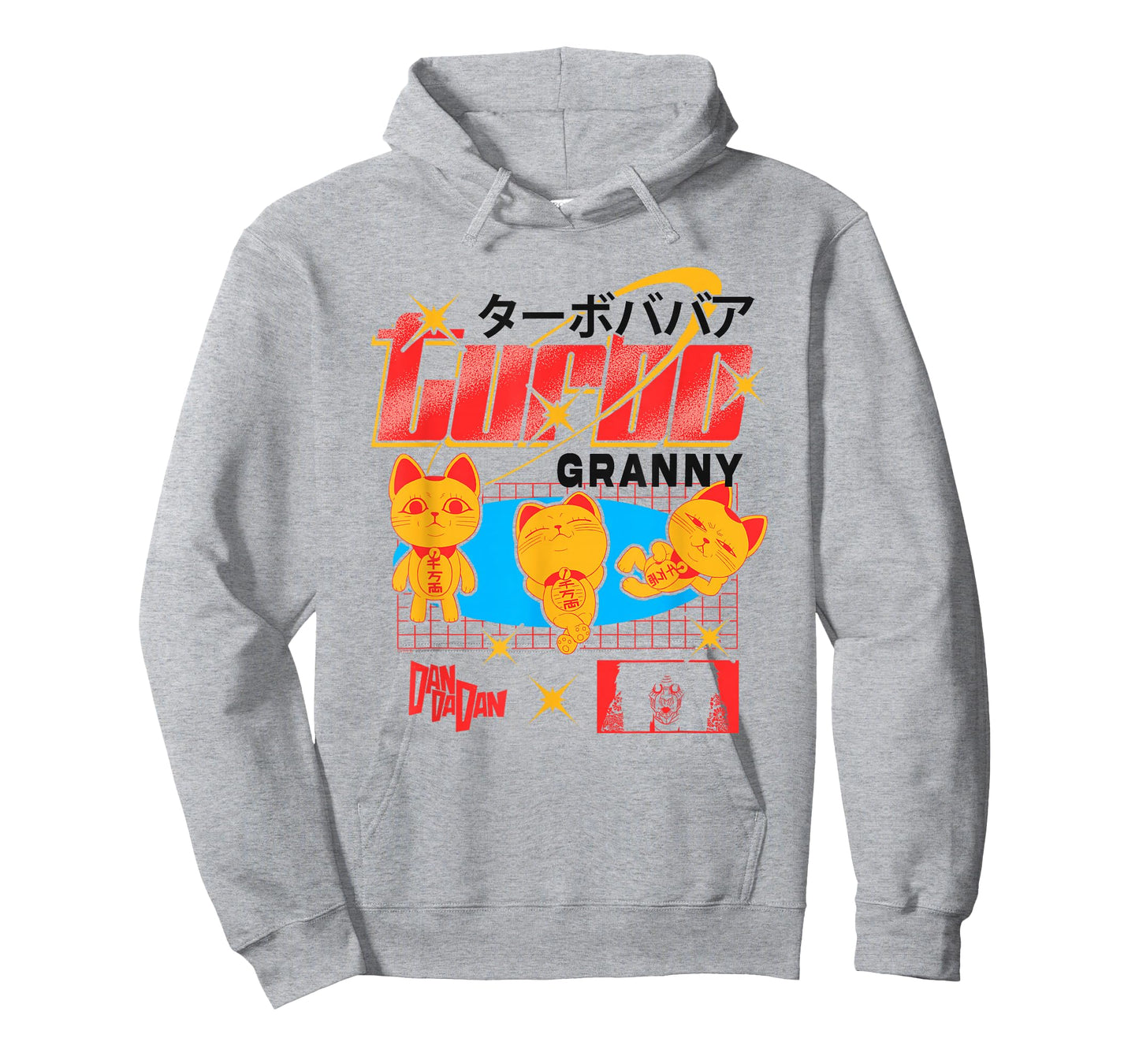 Dan Da Dan Turbo Granny Ghost Alien Anime T-Shirt