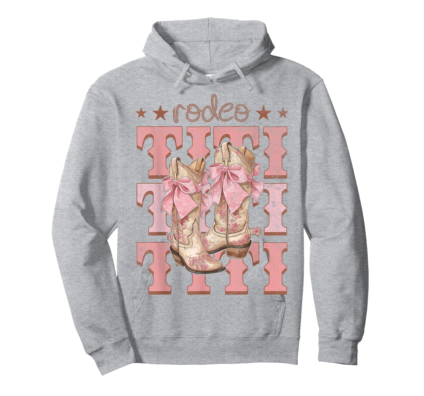 Rodeo Titi Pink Boots Coquette Cow-Girl Birthday Party T-Shirt