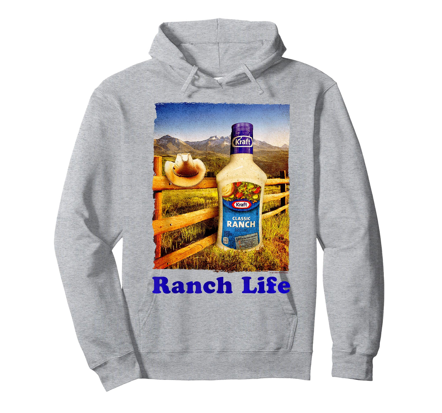 Heinz Kraft Ranch Life Classic Dressing Cowboy Portrait T-Shirt