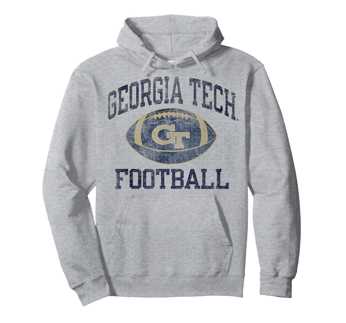 Georgia Tech Yellow Jackets Football Intensity White T-Shirt
