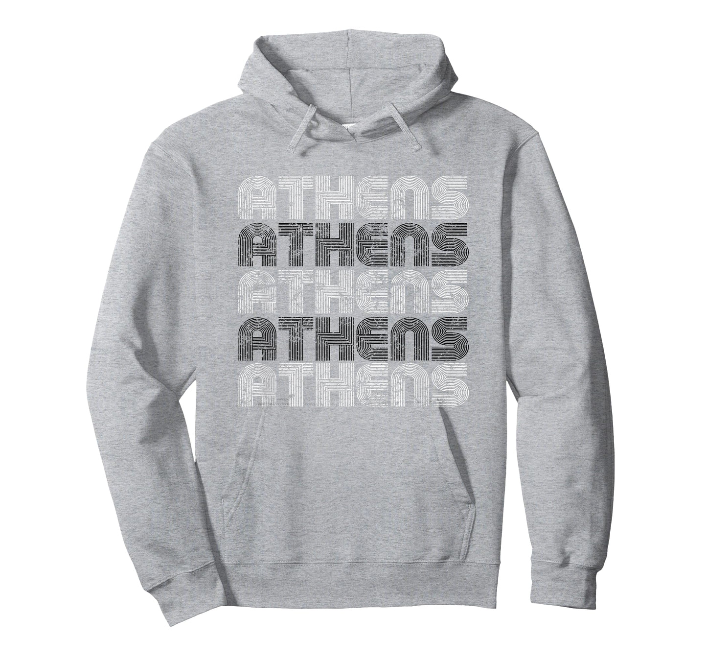 Athens Georgia Retro Vintage Weathered T-Shirt