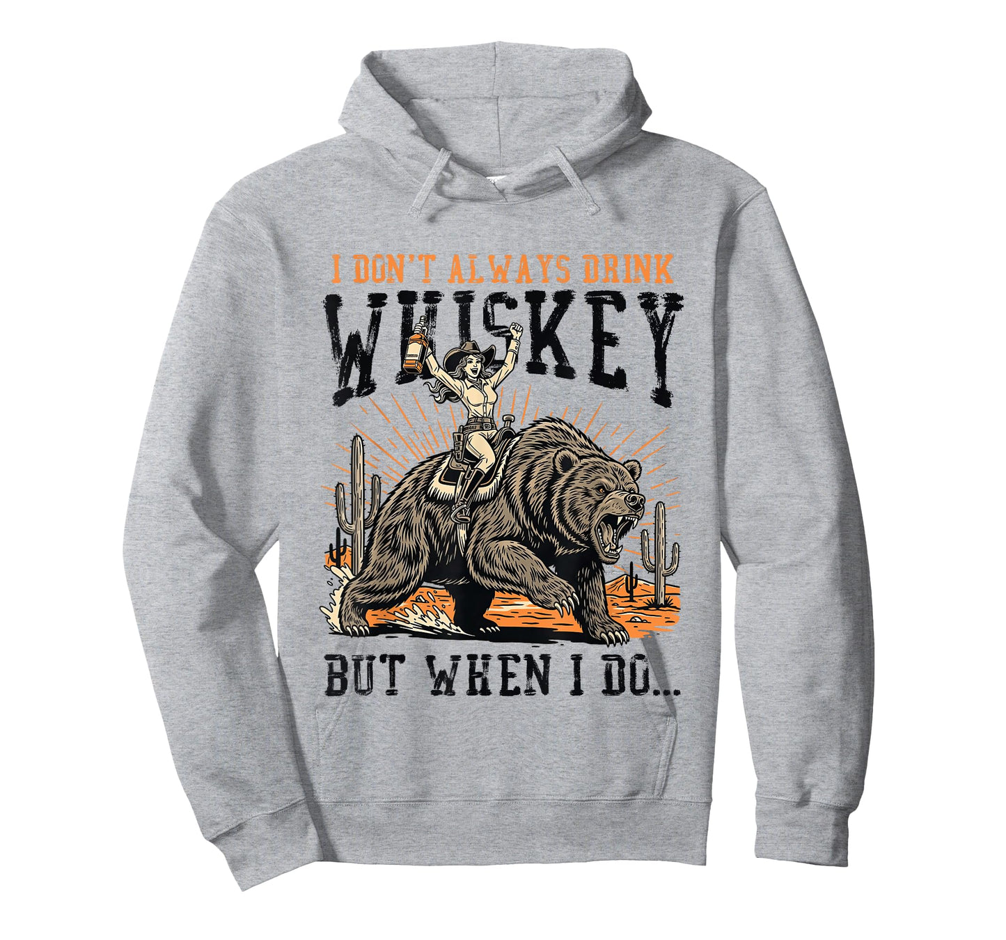 I Dont Always Drink Whiskey But When I Do Western Cowgirl T-Shirt