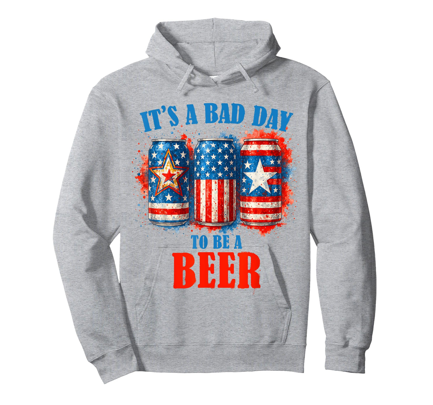 4th Of July Beer Drinking Team Bad Day To Be A Beer T-Shirt