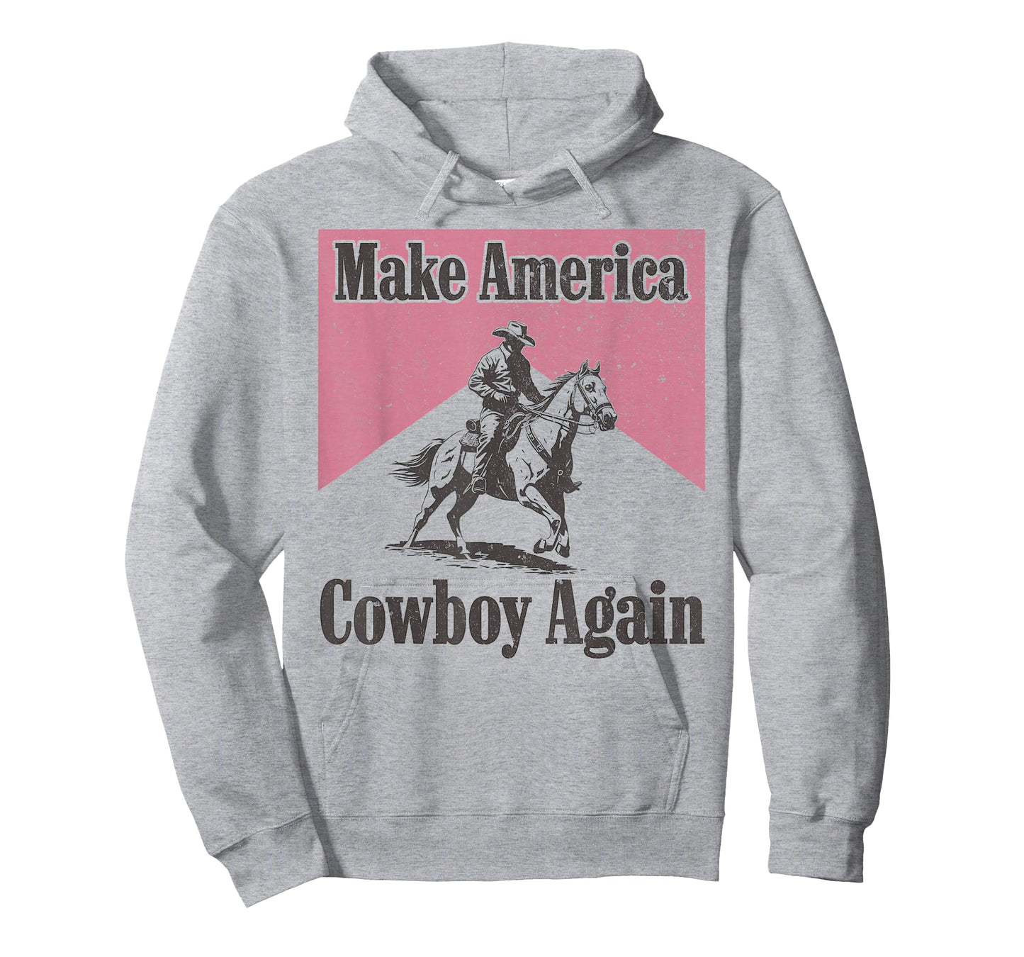 Makes America a Cowboy Again Western Life Country Cowgirls T-Shirt