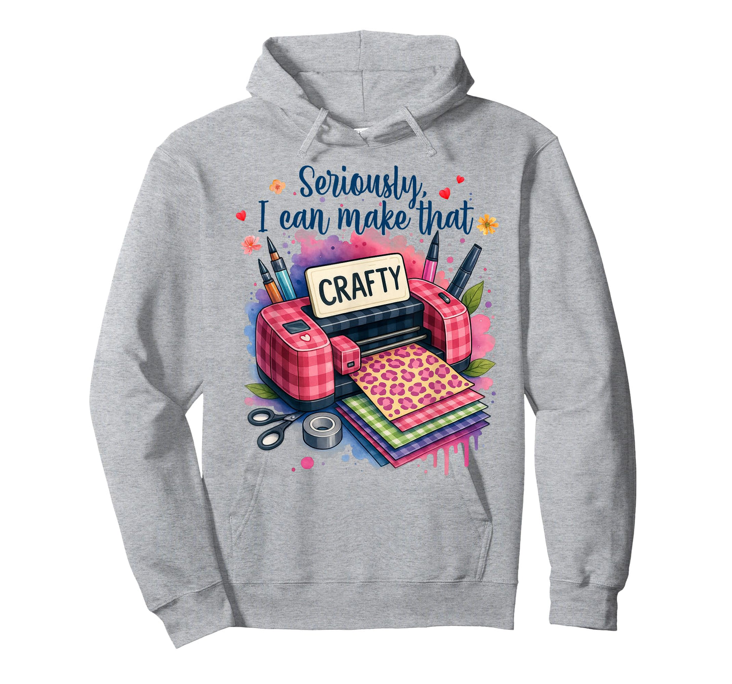 Funny Crafter DIY Craft Scrapbook Seriously I Can Make That T-Shirt