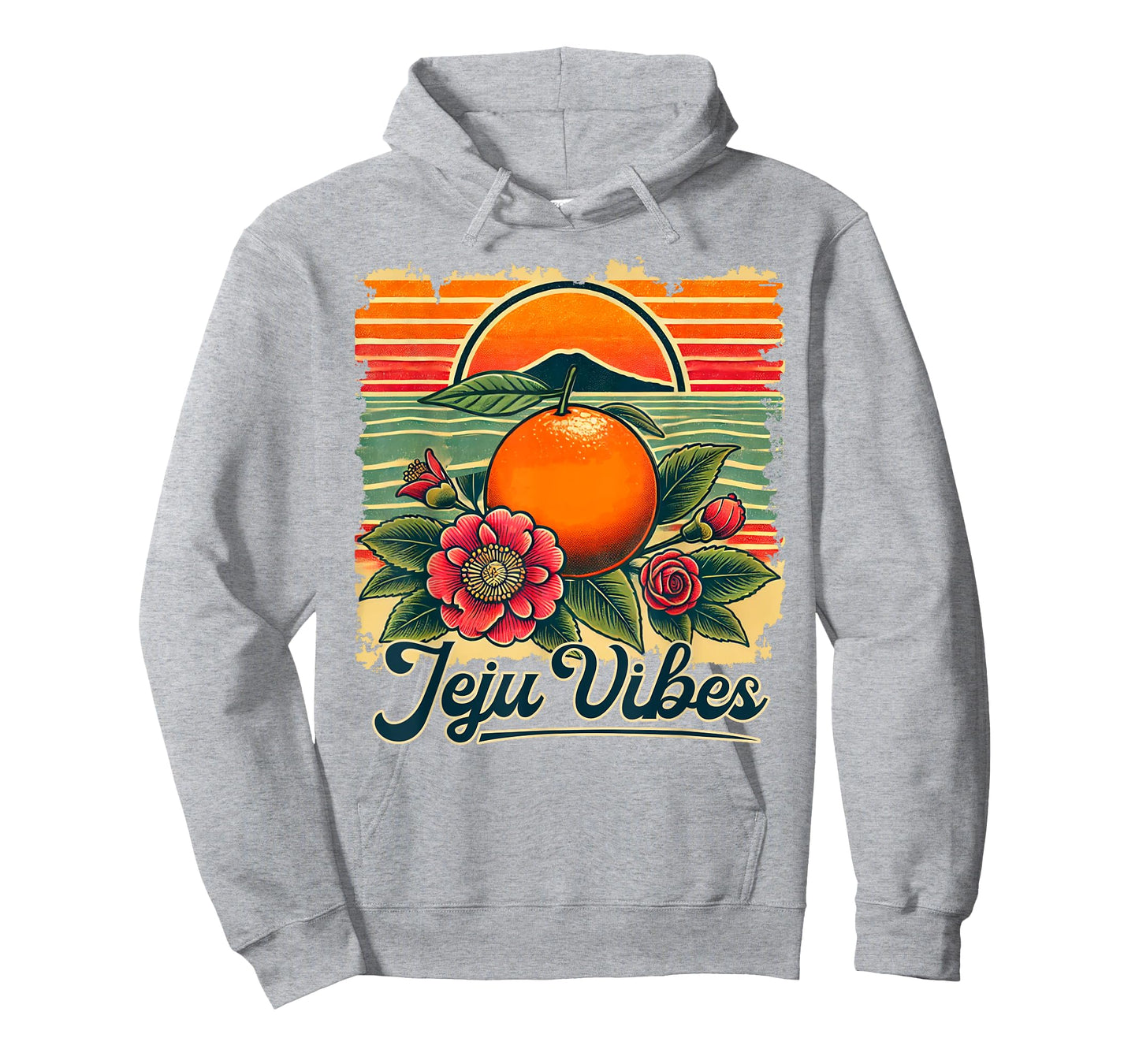 Jeju Vibes Tangerine Hallabong Jeju Korea Souvenir Korean T-Shirt