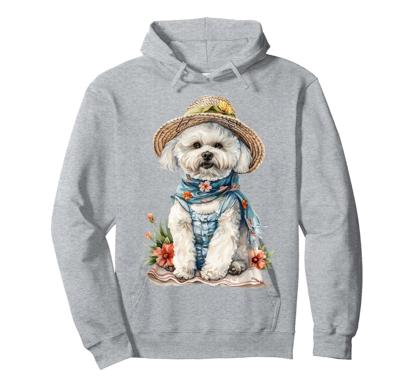 Summer Dog Bichon Frise T-Shirt for Men Women Girls Kids