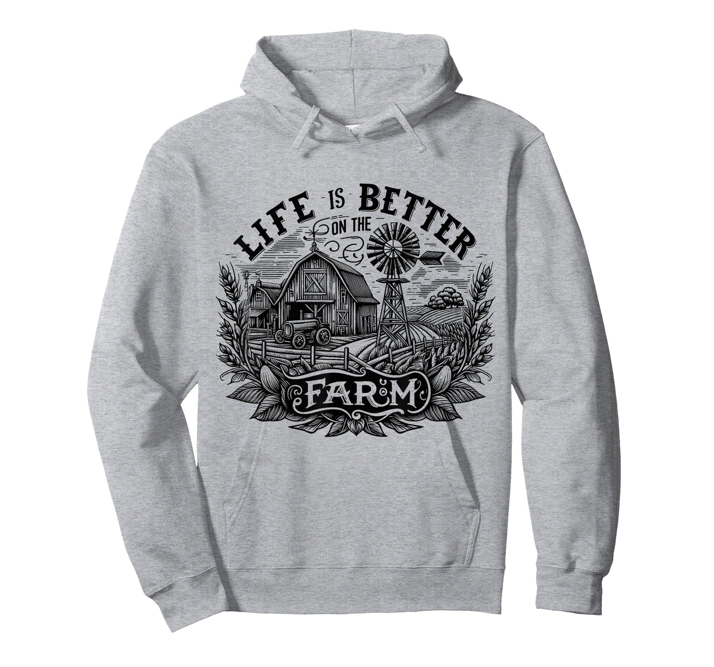 Funny Farming Life is Better On The Farm Farm Lover T-Shirt