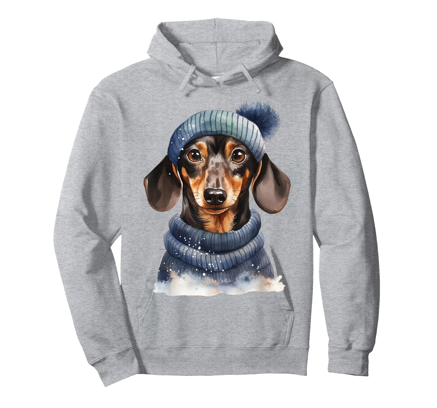 Christmas Winter Wiener & Dachshund T-Shirt