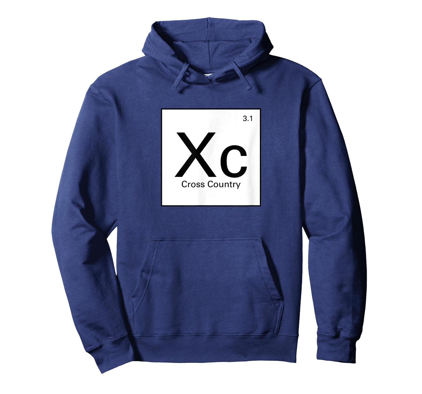 Funny Cross Country Running Shirts - Periodic Table XC Shirt