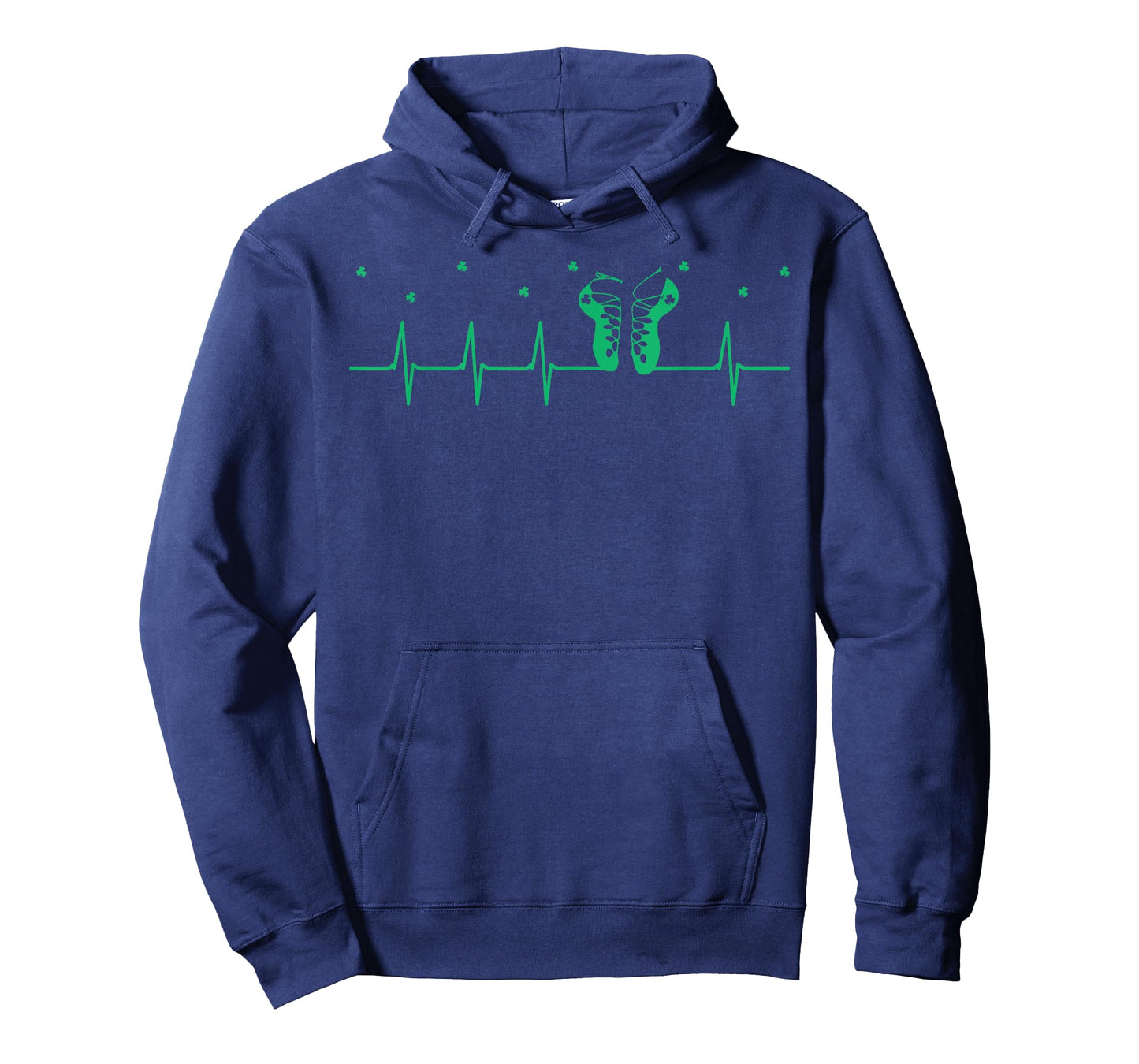 Irish Dance Heartbeat Clover Festival Ceili Stepdance T-Shirt