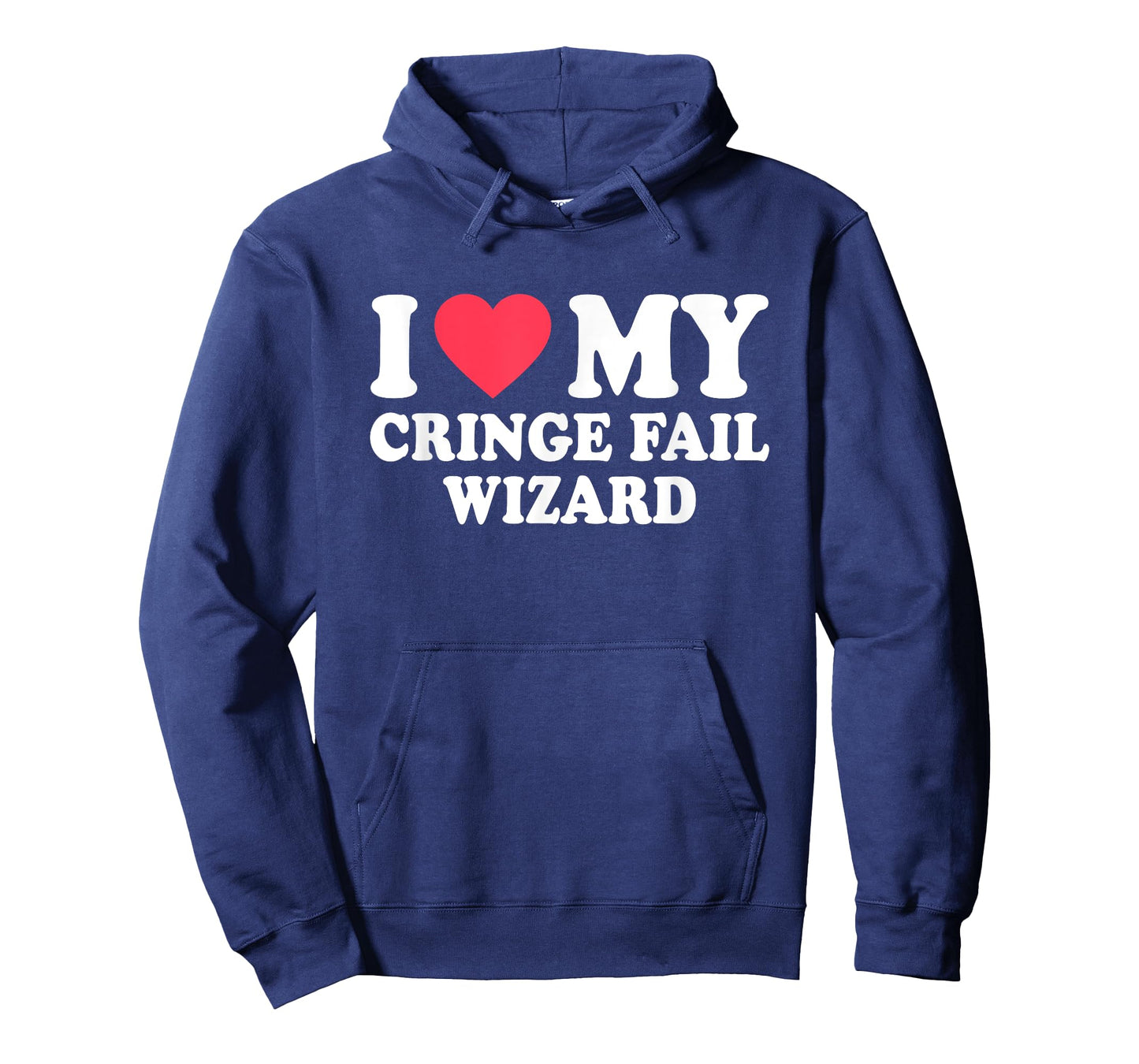 I Love My Cringe Fail Wizard Funny Design T-Shirt
