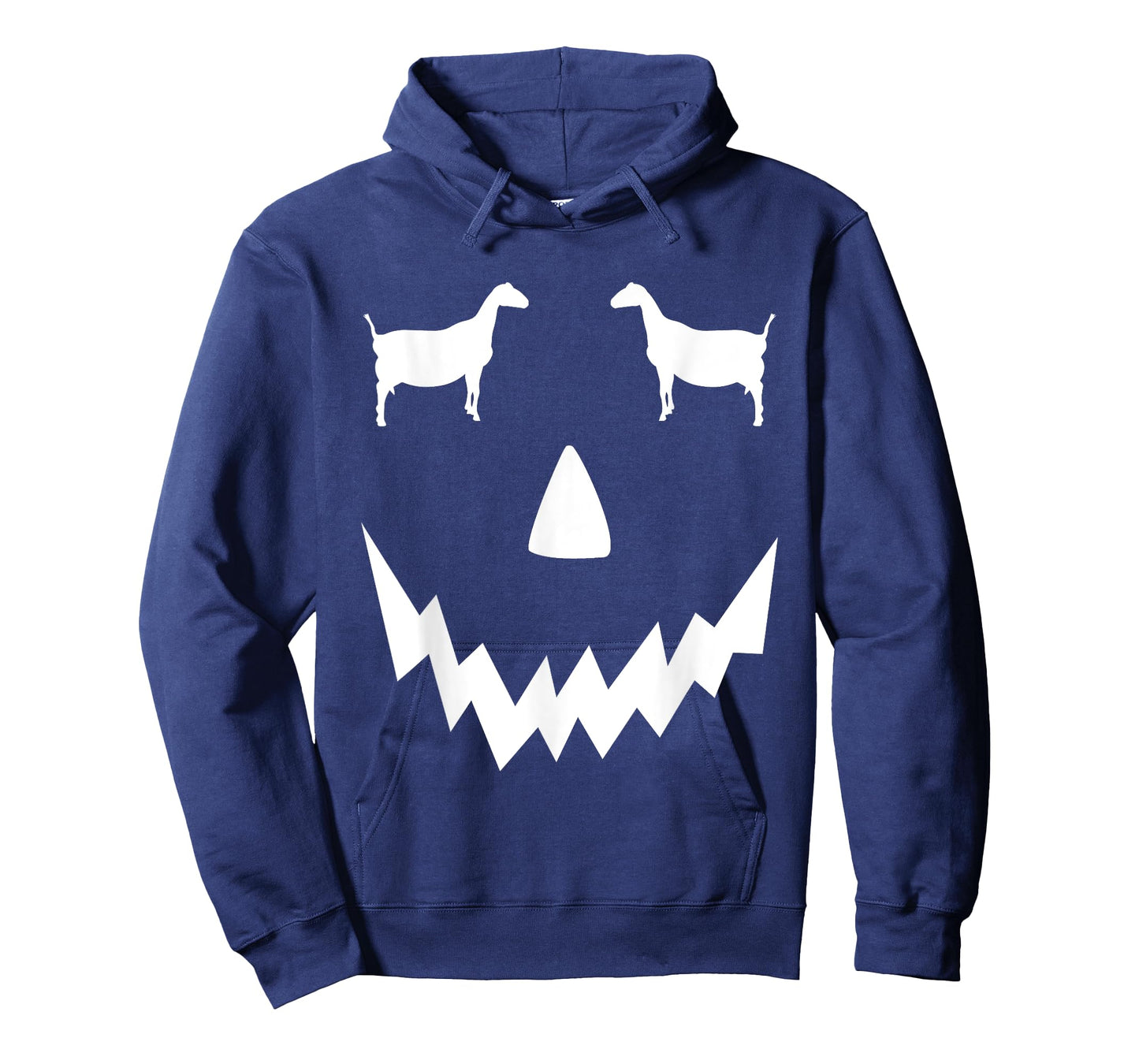 Pumpkin Lamancha Goat Show Halloween Funny Goat Mom T-Shirt