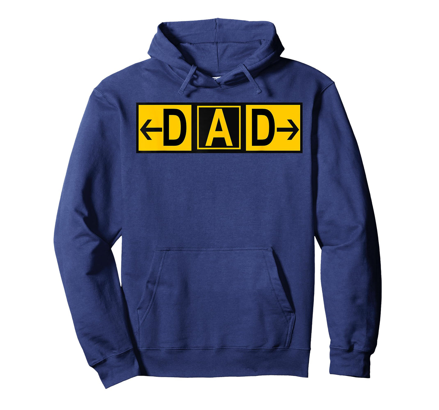 DAD Airport Taxiway Sign Pilot Father's Day 2019 T-Shirt