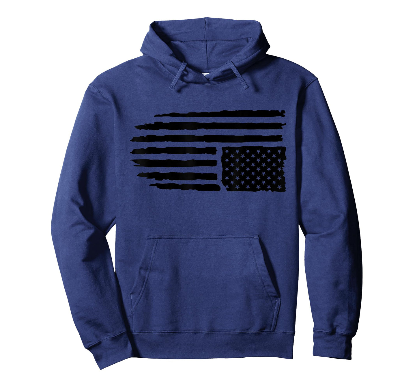 Upside Down American Flag Distressed In Distress Pro Trump T-Shirt for Women Men