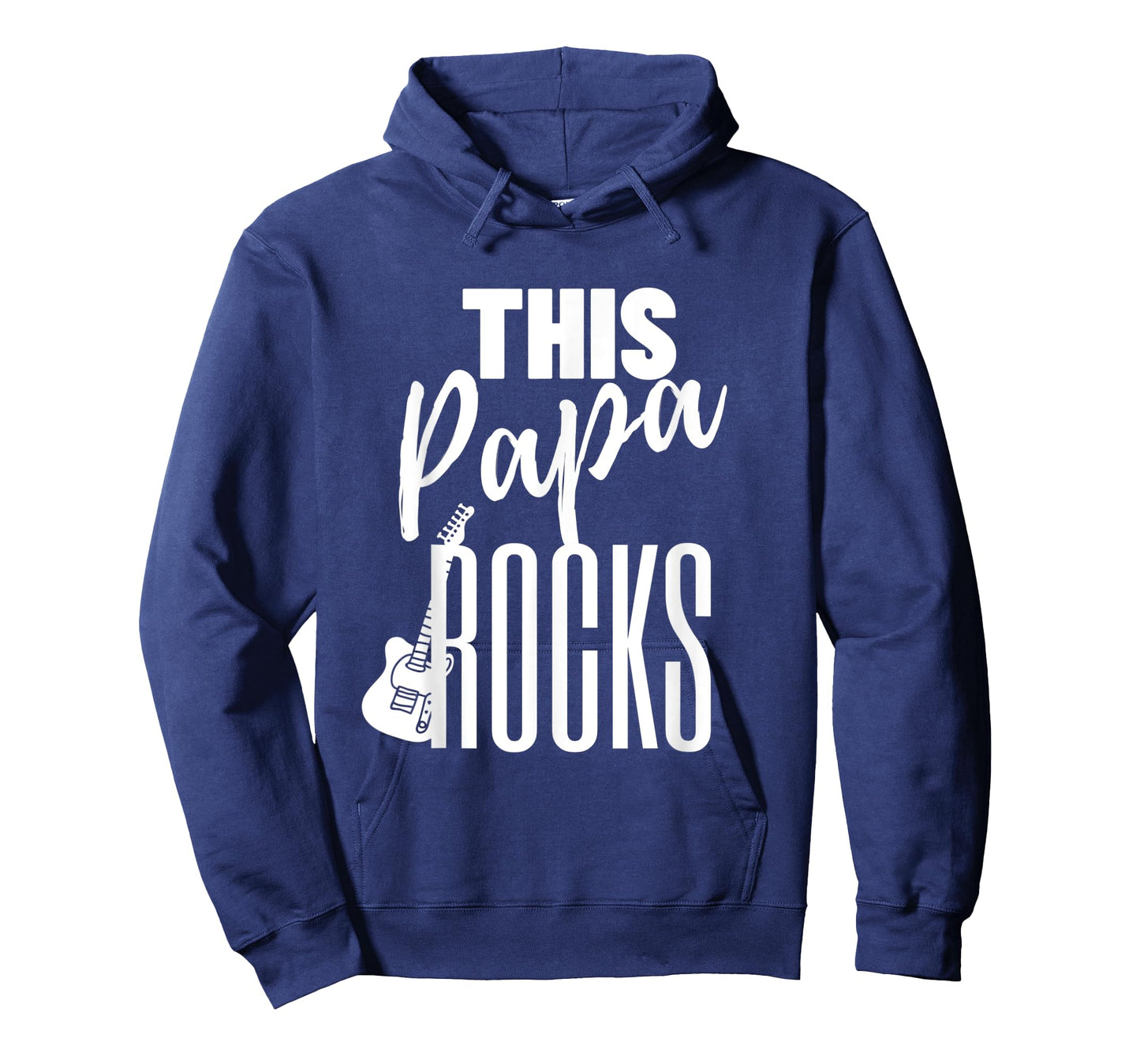 This Papa Rocks Guitar Player Rock n Roll - Guitar T-Shirt