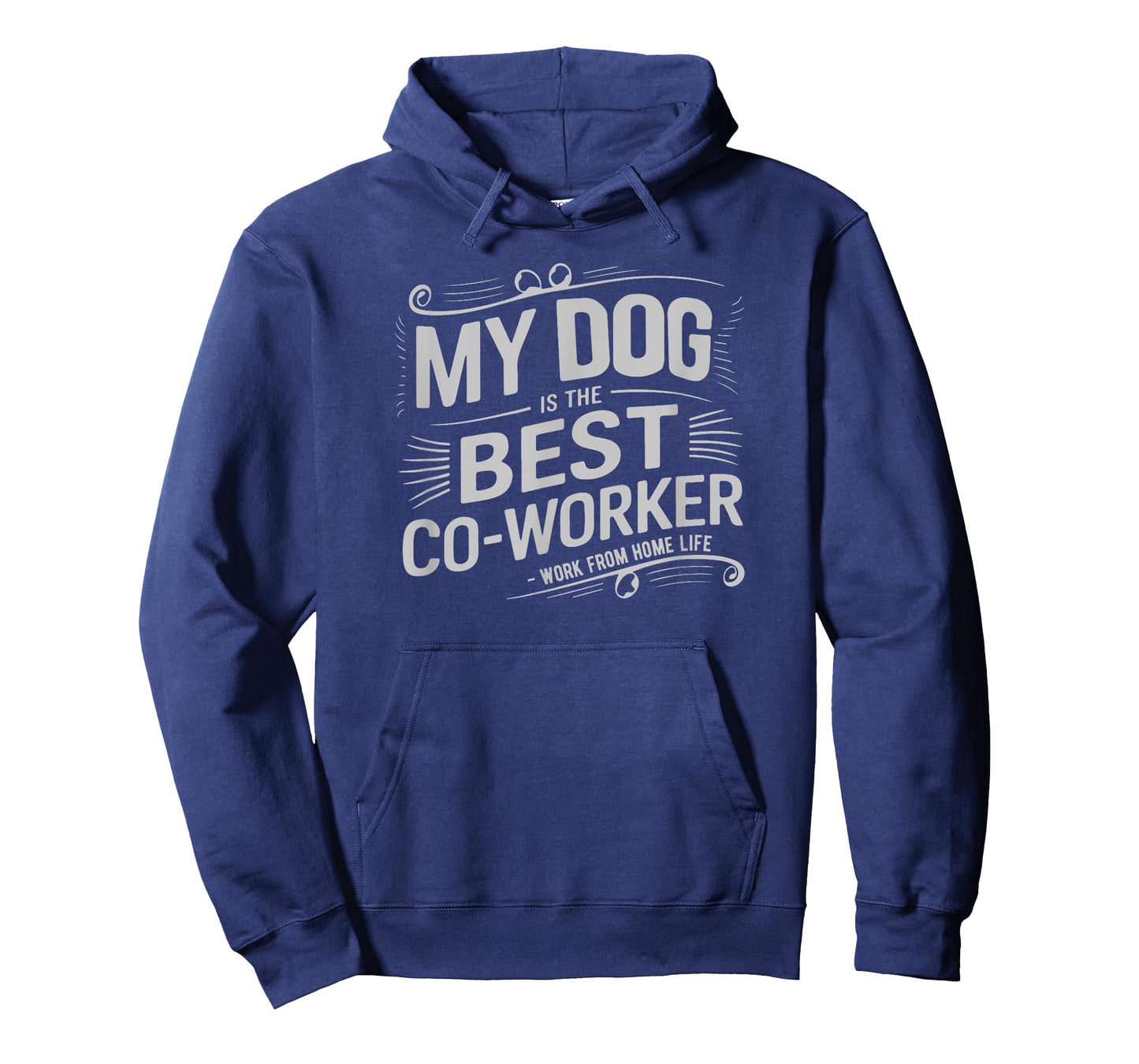 Work From Home Office Cool Dog Is The Best Coworker Novelty T-Shirt