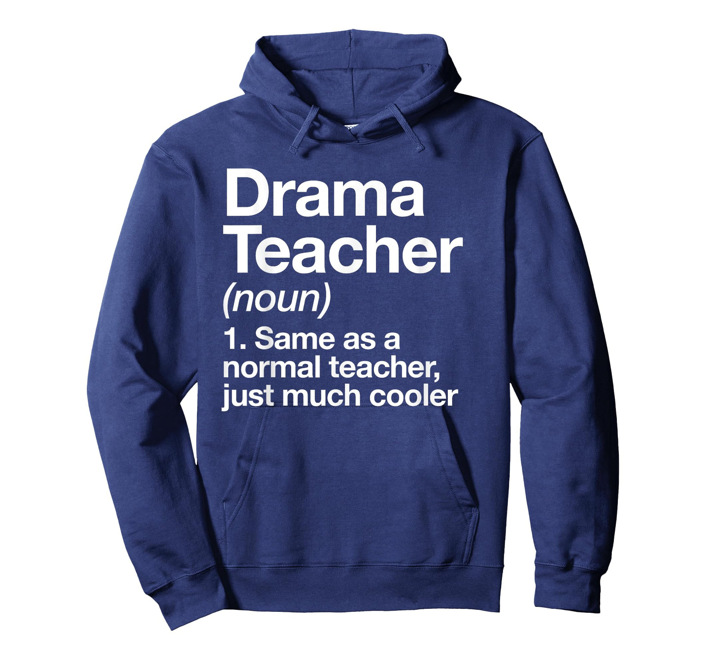Drama Teacher Definition Funny Back to School Acting Theatre T-Shirt