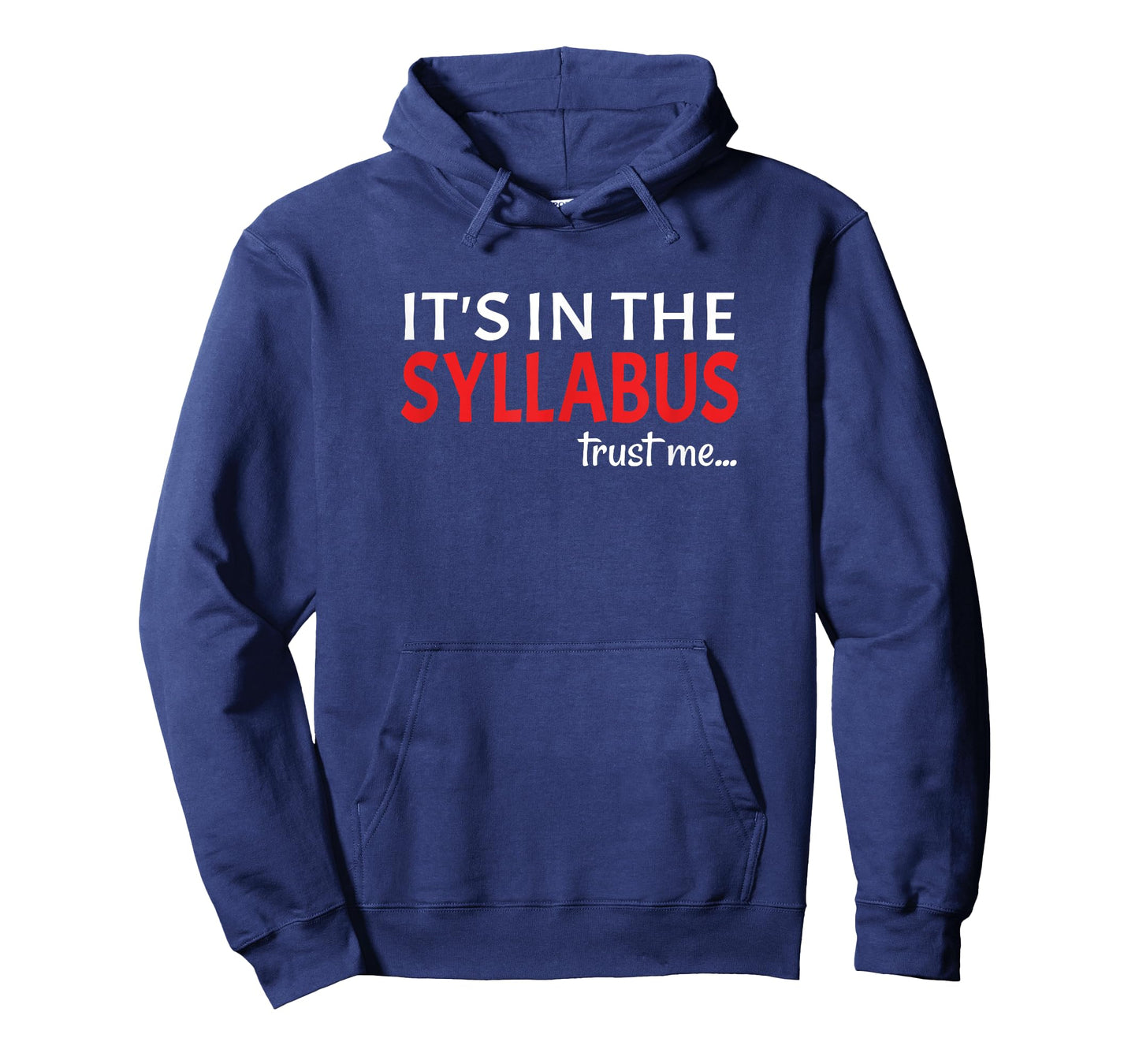 It's In The Syllabus Teacher T-Shirt Gift T-Shirt for Men Women Kids