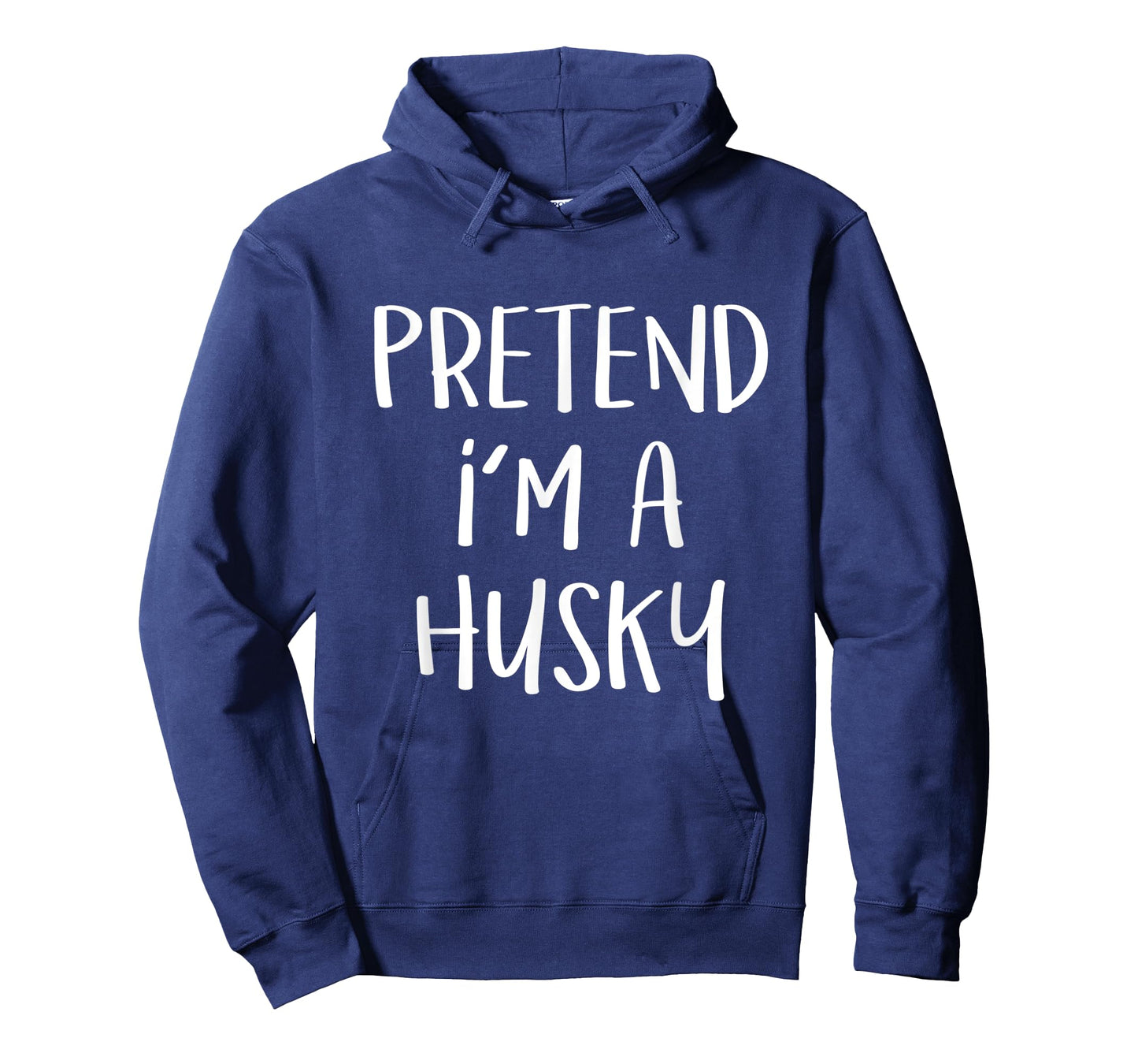 Pretend I'm A Husky Dog Costume Funny Halloween Party Men Women Kids T-Shirt