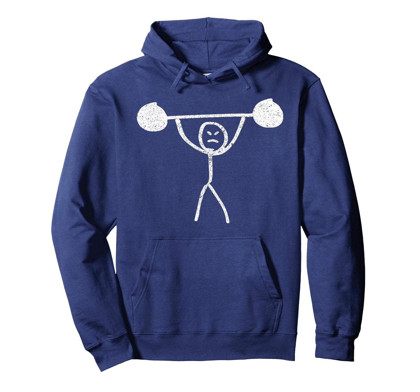 Gym Funny Fitness Stickman Weight Lifting Squat Men Women T-Shirt