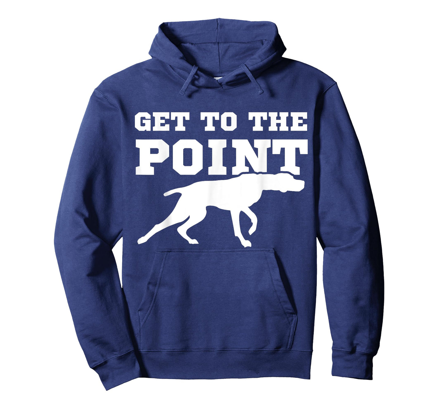 Funny Pointer Dog Quote & Vizsla Puppy Apparel Co Unisex-Adults Black Dog Themed T-Shirt