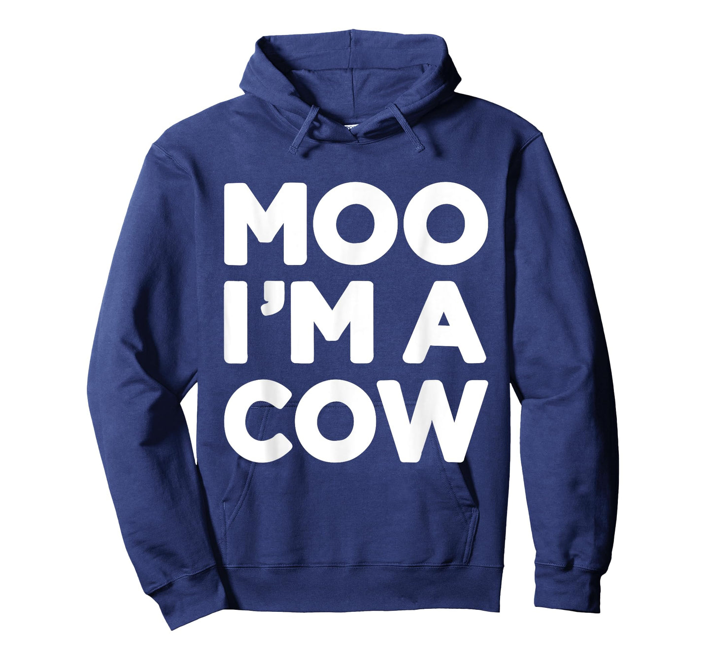 Moo Im a Cow Funny Lazy Costume for Halloween Party T-Shirt