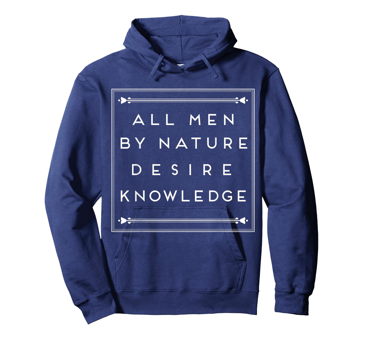 All Men By Nature Desire Knowledge Shirt T-Shirt